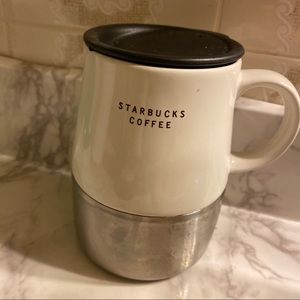 Starbucks travel mug with lid